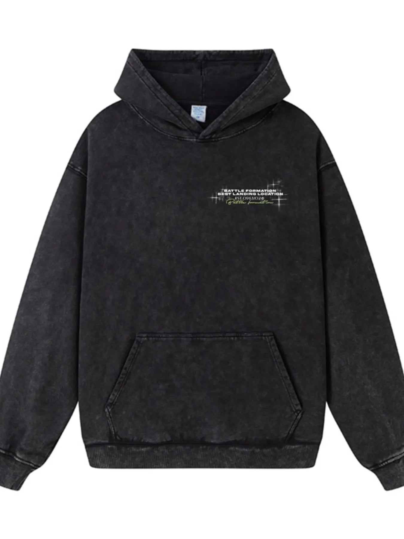 Men's Kangaroo Pocket Long Sleeve Hoodie
