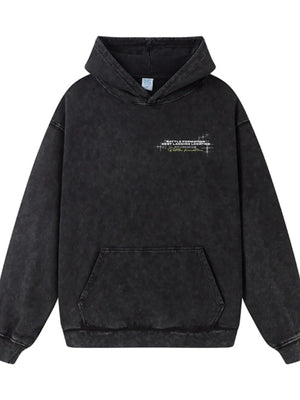 Men's Kangaroo Pocket Long Sleeve Hoodie