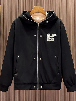Men's Zip Up Long Sleeve Hoodie