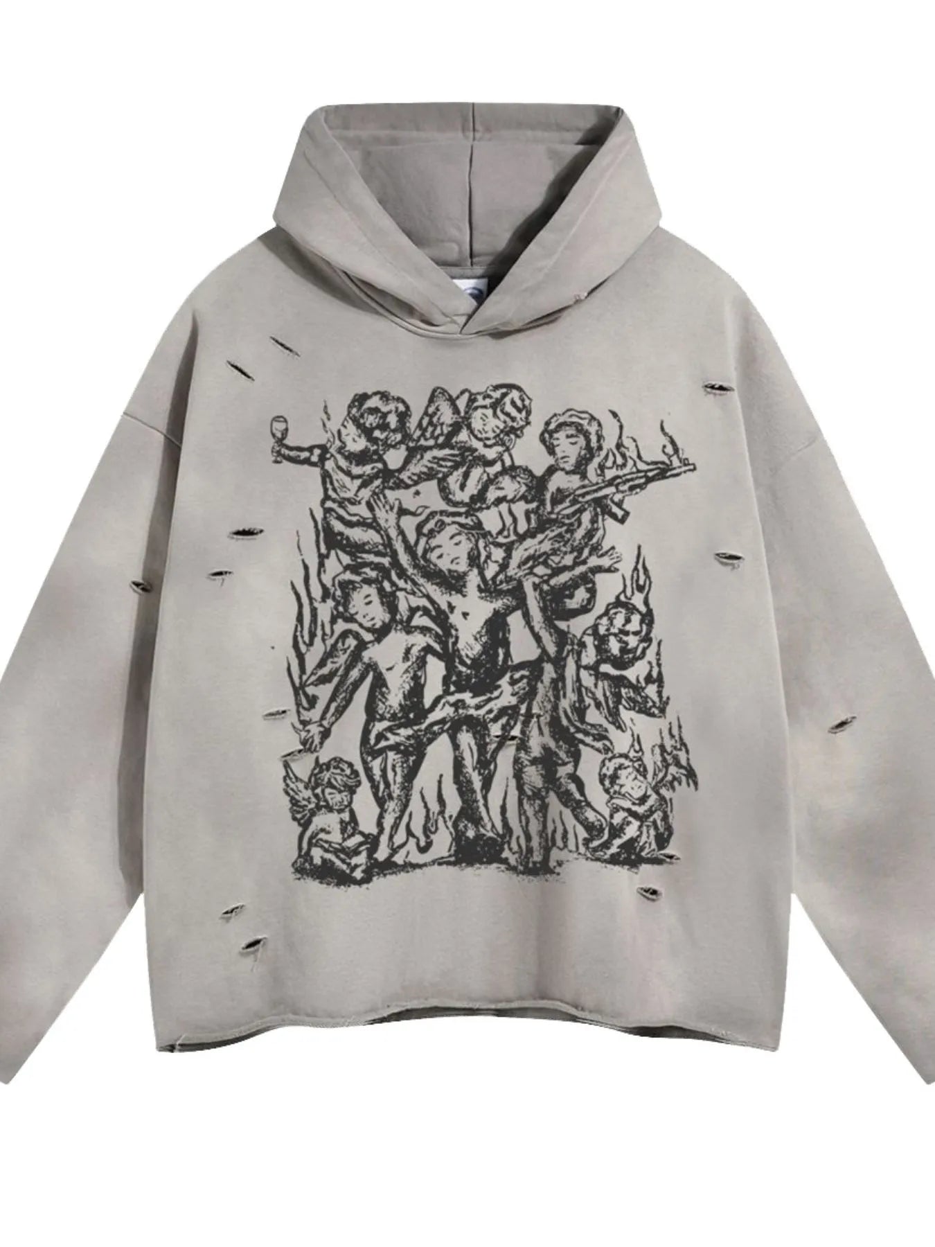 Men's Graphic Long Sleeve Hoodie