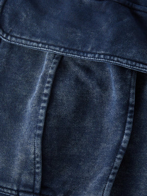 Men's Washed Zip Up Casual Hoodie