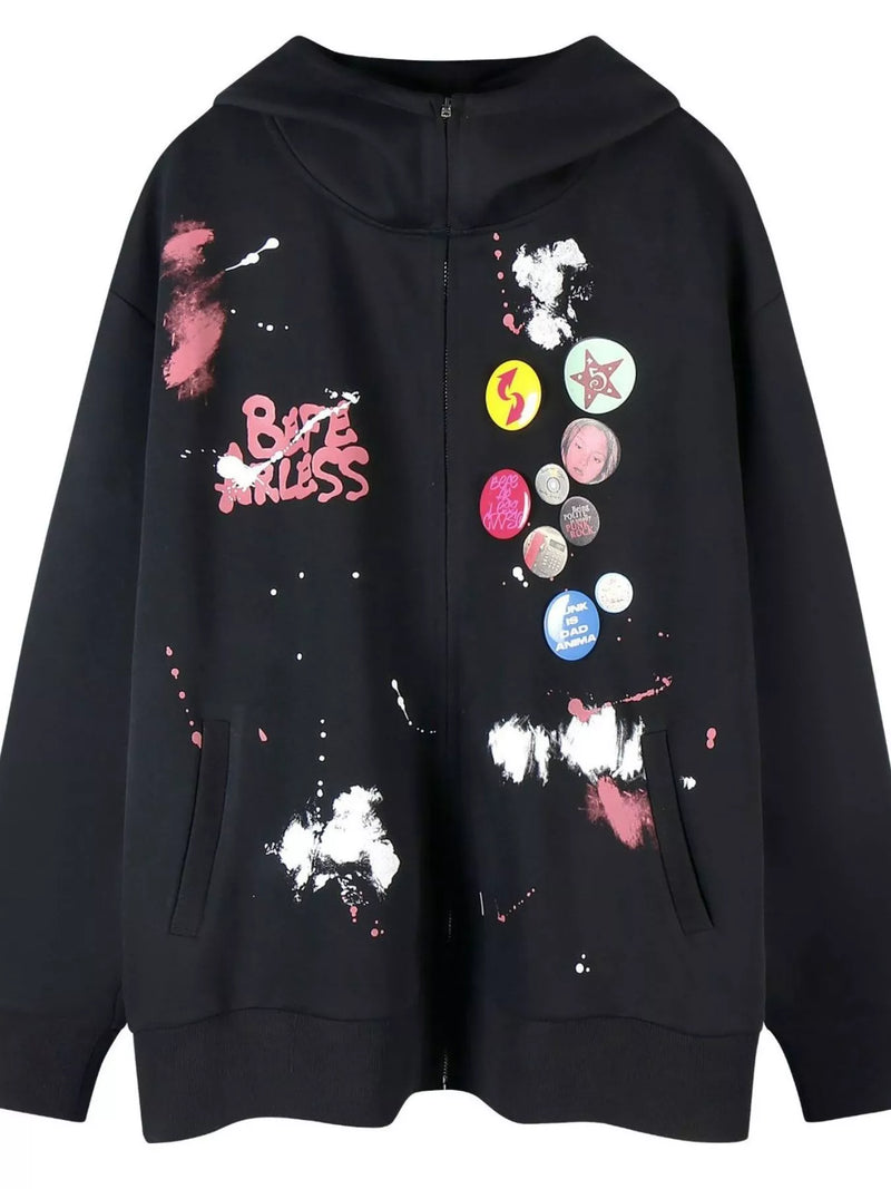 Men's Zip Up Long Sleeve Hoodie
