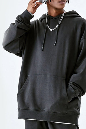 Men's Drawstring Kangaroo Pocket Hoodie