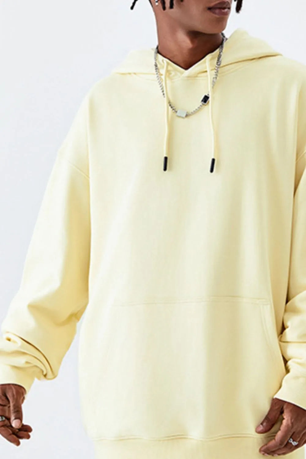 Men's Drawstring Kangaroo Pocket Hoodie
