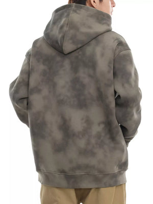 Men's Plus Size Tie-Dye Long Sleeve Hoodie
