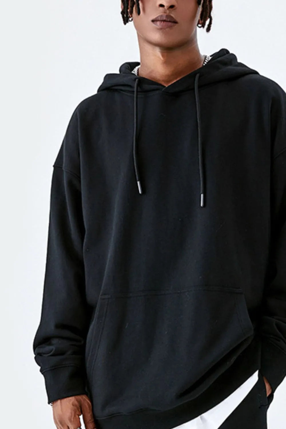 Men's Drawstring Kangaroo Pocket Hoodie
