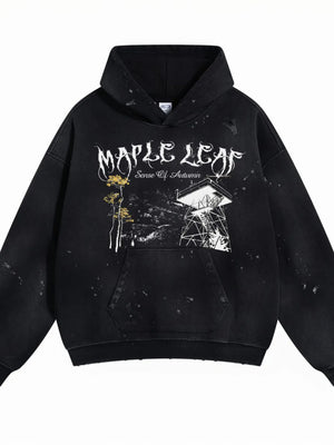 Men's Graphic Long Sleeve Hoodie