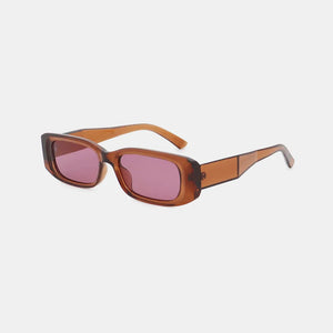 Polycarbonate Frame Rectangle Sunglasses