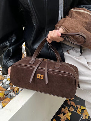 Suede Leather Shoulder Bag