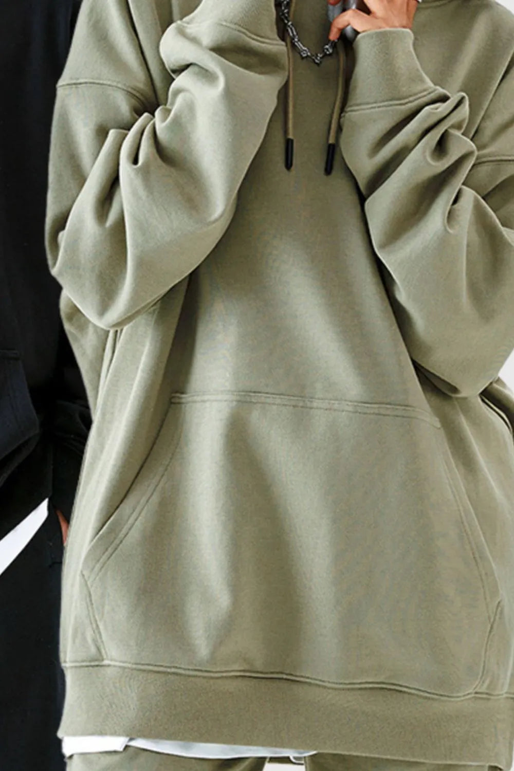 Men's Drawstring Kangaroo Pocket Hoodie
