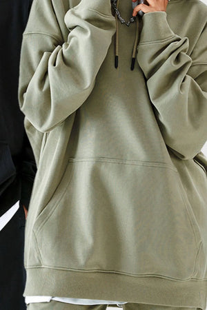 Men's Drawstring Kangaroo Pocket Hoodie