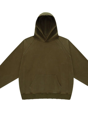Men's Kangaroo Pocket Raglan Sleeve Hoodie