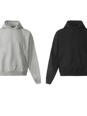 Men's Long Sleeve Hoodie with Kangaroo Pocket