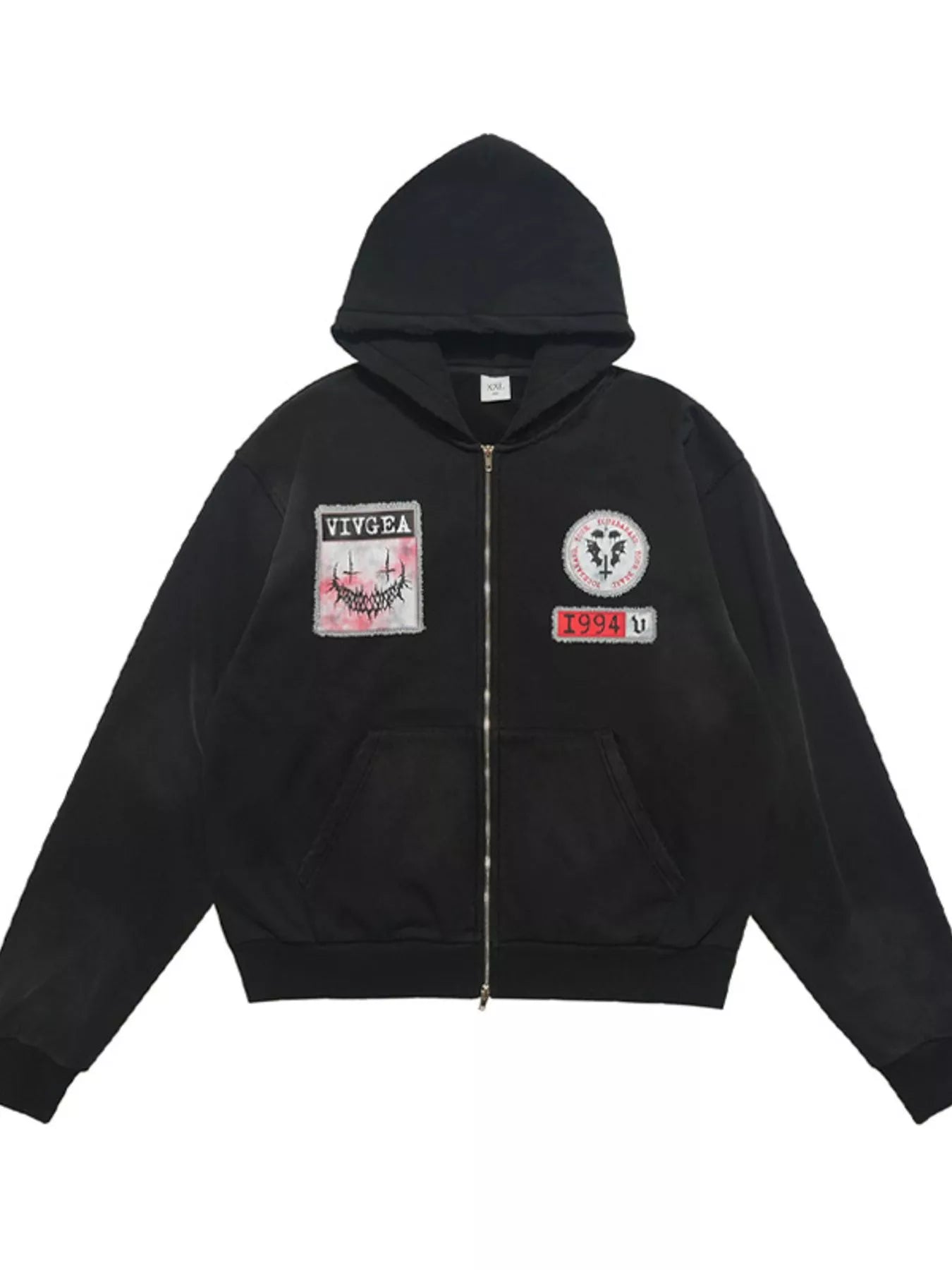Men's Zip Up Long Sleeve Hoodie