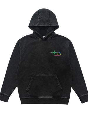 Men's Graphic Back Long Sleeve Hoodie