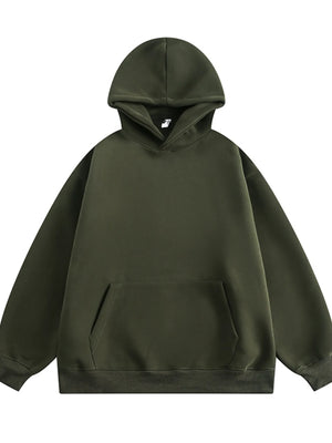 Men's Kangaroo Pocket Long Sleeve Hoodie