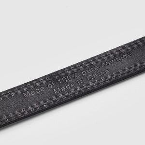 Leather Skinny Belt
