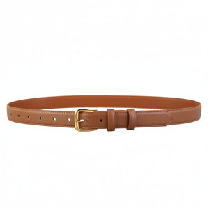 Leather Skinny Belt