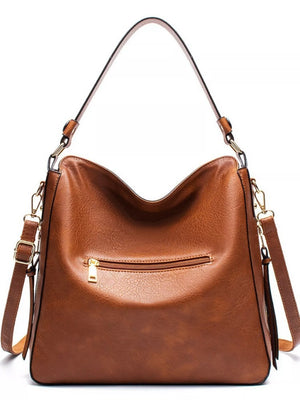 Classic PU Leather Tote Bag