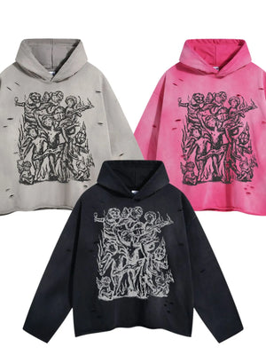 Men's Graphic Long Sleeve Hoodie