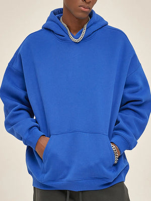 Men's Oversized Pocketed Long Sleeve Hoodie