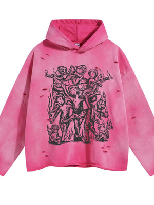 Men's Graphic Long Sleeve Hoodie