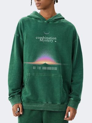 Men's Graphic Dropped Shoulder Hoodie