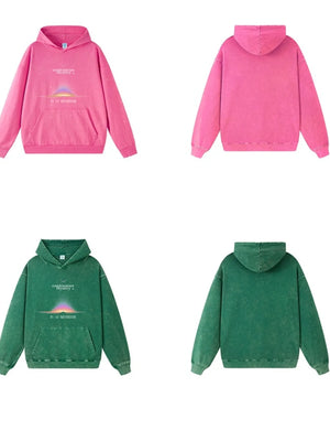 Men's Graphic Dropped Shoulder Hoodie