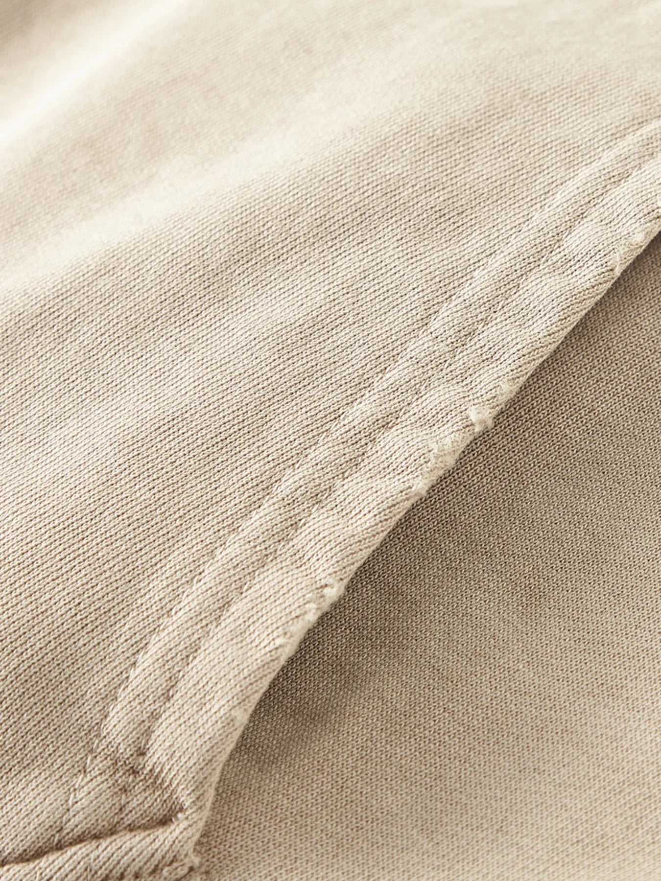 Men's Washed Quarter-Zip Hoodie with Kangaroo Pocket