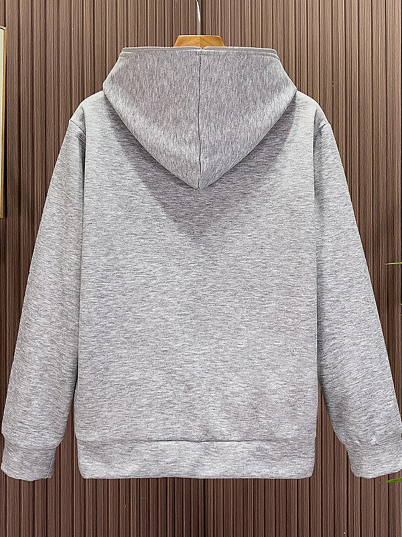 Men's Zip Up Long Sleeve Hoodie