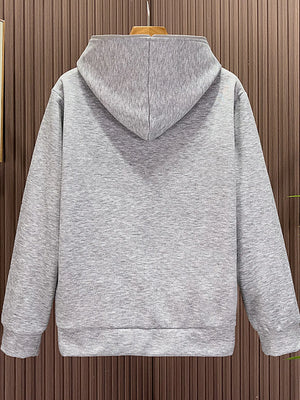Men's Zip Up Long Sleeve Hoodie