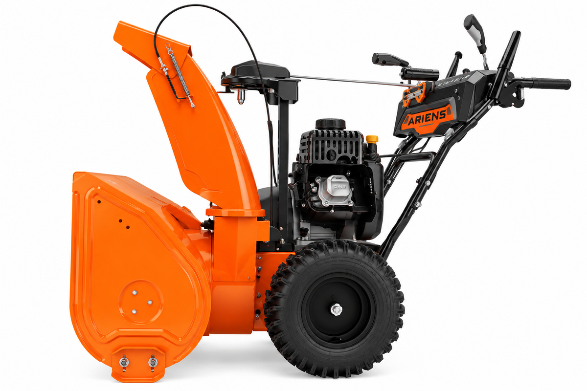 Ariens Deluxe 28-Inch 254cc Two-Stage Self-Propelled Gas Snow Blower with Electric Start – 921046