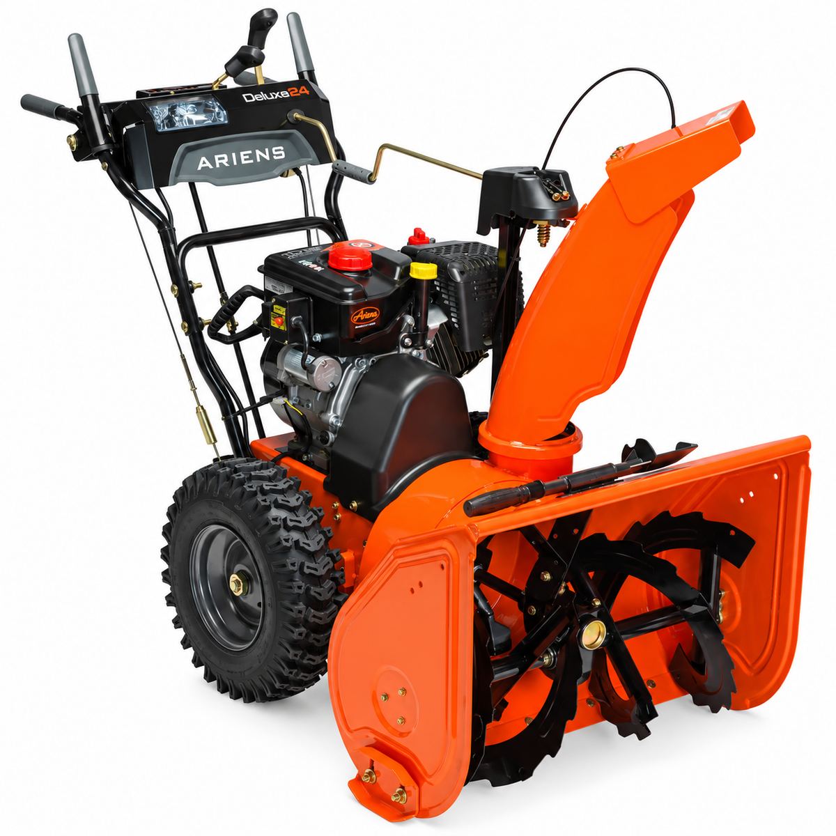 Ariens Deluxe 24-Inch 254cc Two-Stage Gas Snow Blower with Electric Start & Auto-Turn – 921045