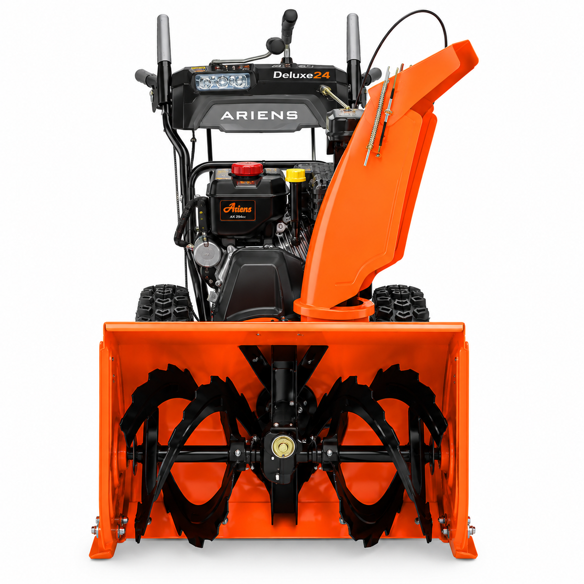 Ariens Deluxe 24-Inch 254cc Two-Stage Gas Snow Blower with Electric Start & Auto-Turn – 921045