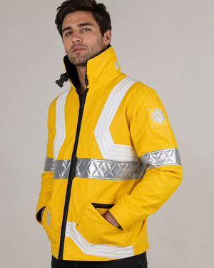 Cyberpunk David Martinez Yellow Cosplay Jacket