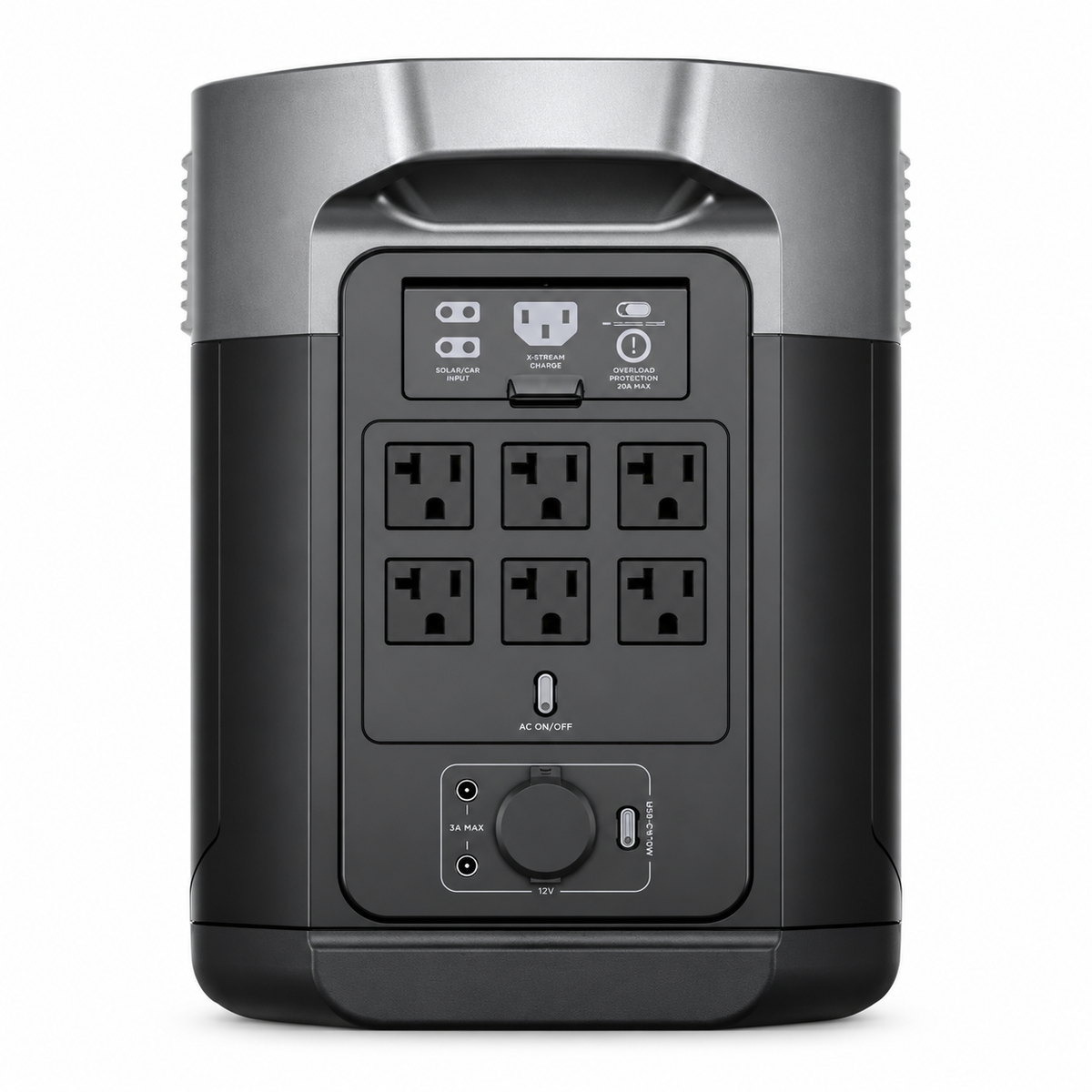 EcoFlow DELTA 2 Max 2048Wh 2400W Portable Power Station with LiFePO4 Battery