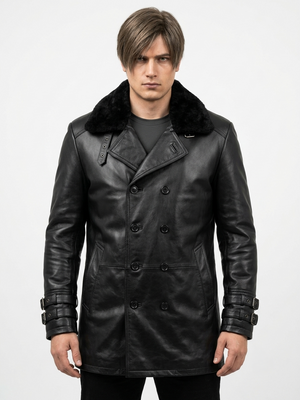 Leon Kennedy Inspired Leather Jacket – Resident Evil 9