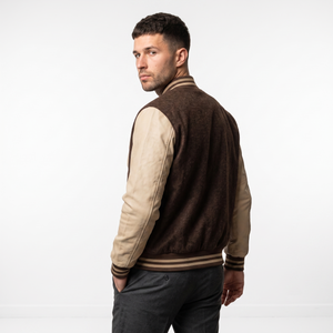 Hotline Miami Ryan Gosling Varsity Jacket – Men's Video Game Cosplay Wool Baseball Jacket