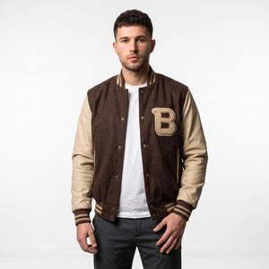 Hotline Miami Ryan Gosling Varsity Jacket – Men's Video Game Cosplay Wool Baseball Jacket