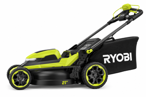 RYOBI RY40HPLM01B 40V HP Brushless 21 in. Self-Propelled Cordless Lawn Mower Kit with (2) 6Ah Batteries