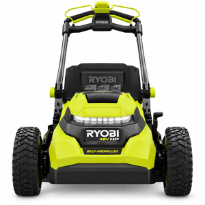 RYOBI RY40HPLM01B 40V HP Brushless 21 in. Self-Propelled Cordless Lawn Mower Kit with (2) 6Ah Batteries