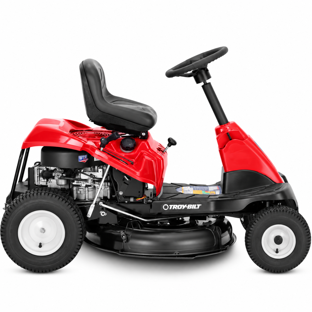 Troy-Bilt TB30B 30 in. 10.5 HP 344cc Briggs & Stratton Gas Riding Lawn Mower with 6-Speed Transmission