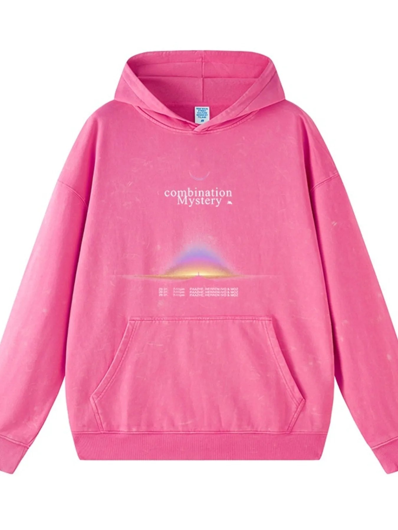 Men's Graphic Dropped Shoulder Hoodie