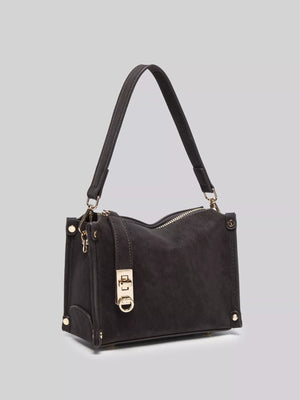 PU Leather Crossbody Bag with Adjustable Strap