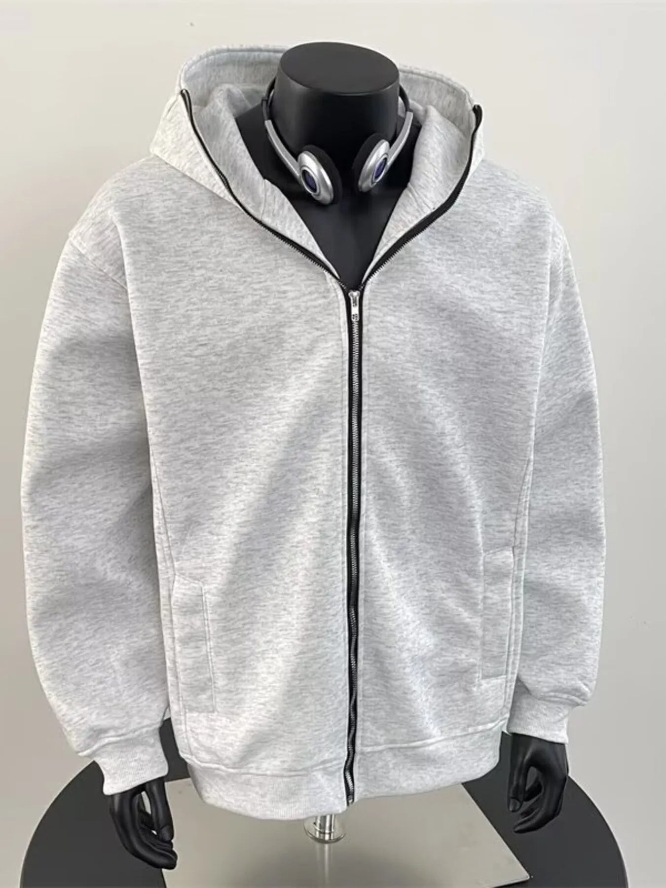Men's Zip Up Long Sleeve Hoodie