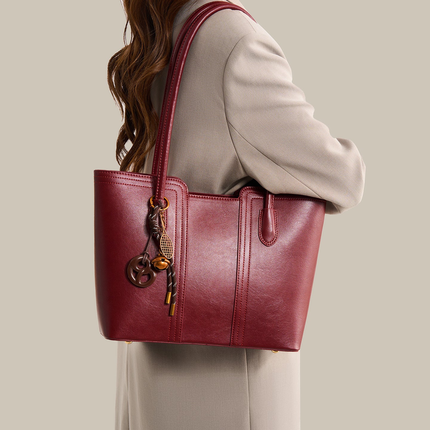 PU Leather Tote Bag