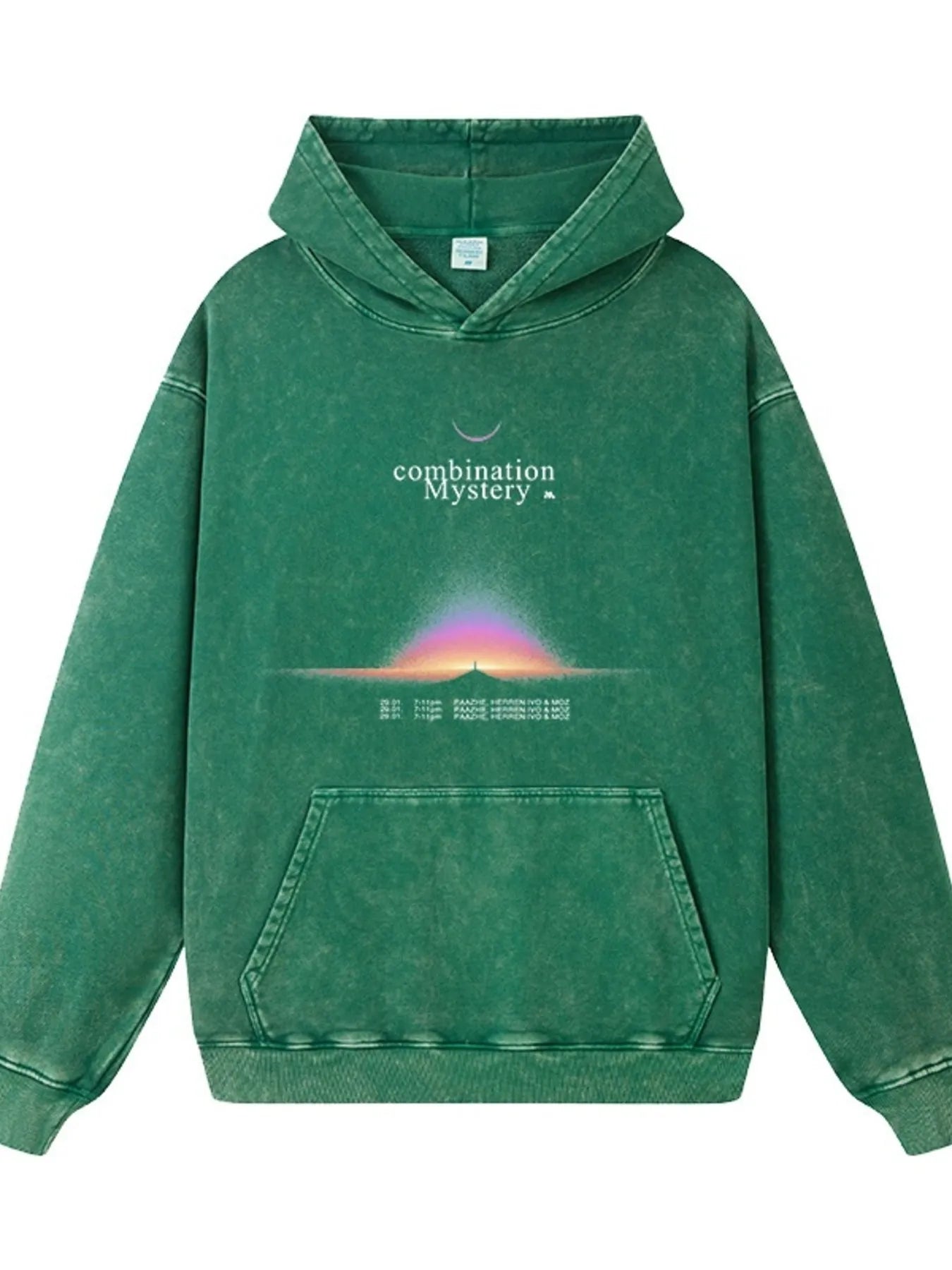Men's Graphic Dropped Shoulder Hoodie