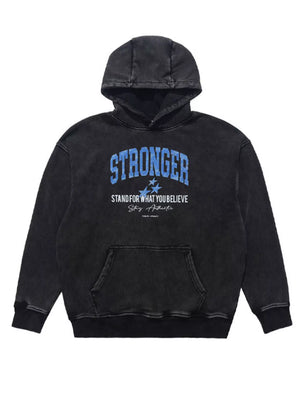 Men's Letter Graphic Long Sleeve Hoodie