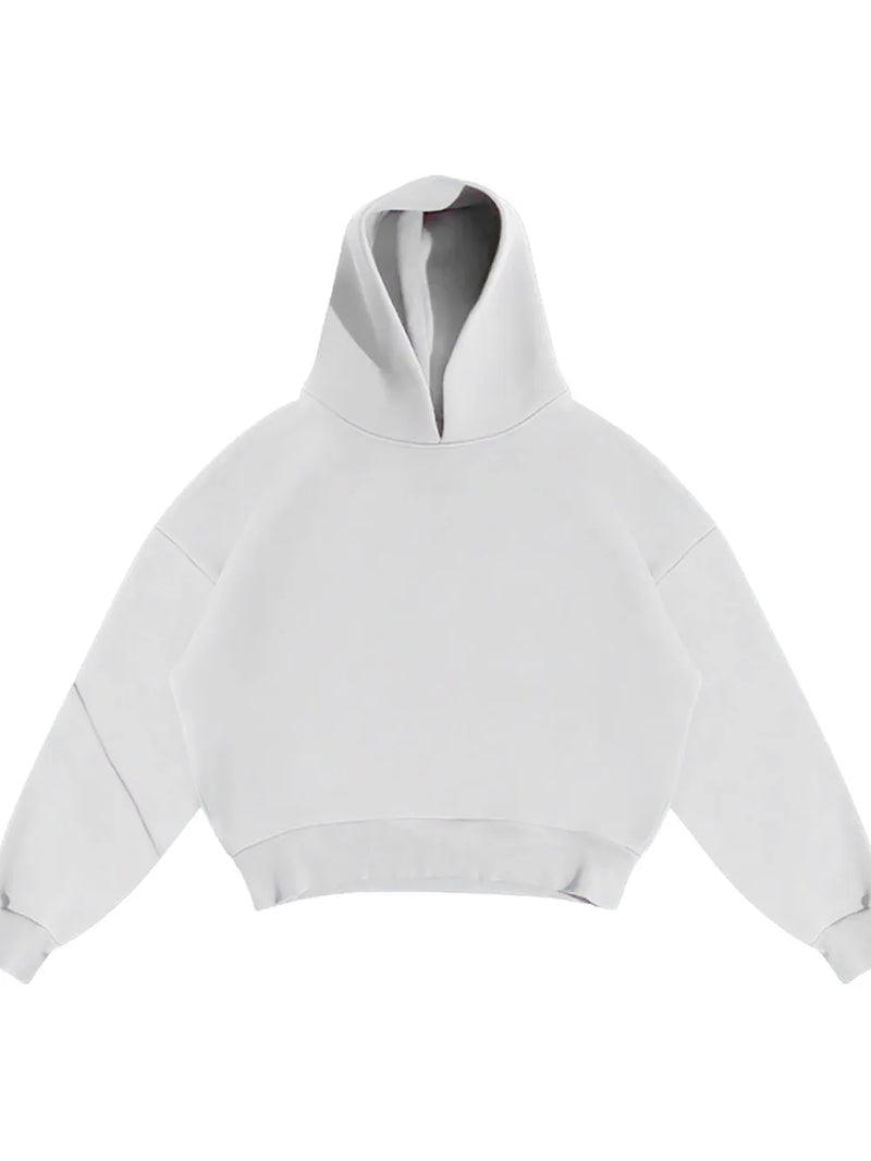 Men's Drop Shoulder Long Sleeve Hoodie