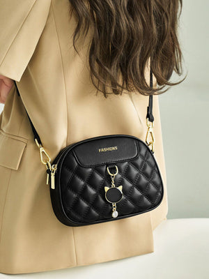 Quilted Leather Crossbody Bag